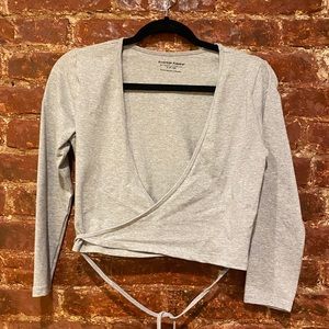American Apparel Wrap Top